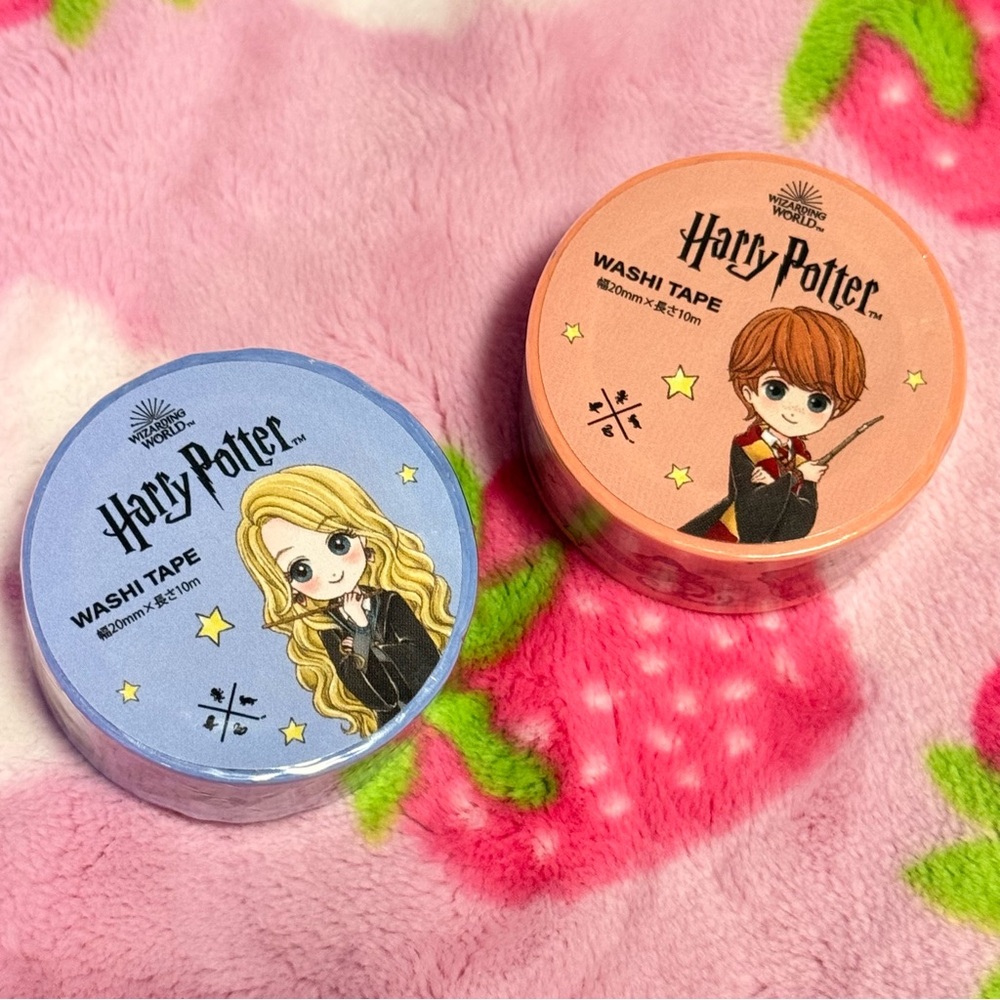 Tokyo Harry Potter Studio Tour Washi Tape Set Luna Lovegood Ron Weasley Japan Ex